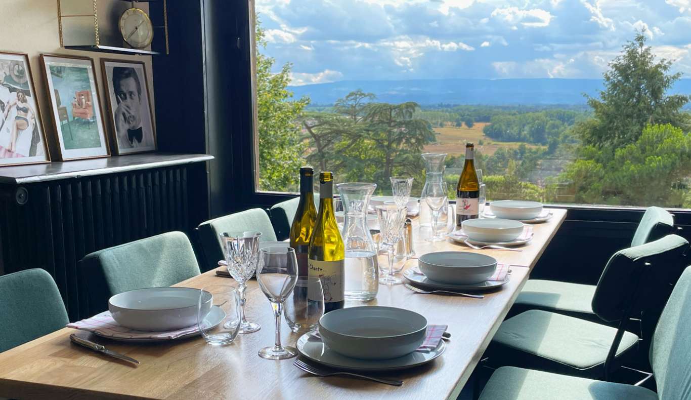 bistrot de la poste, vue panoramique